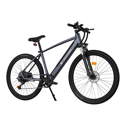 Bicicletas eléctrica : ADO D30 E-Bike Bicicleta de montaña eléctrica de 27, 5" con batería extraíble de 36 V 10, 4 Ah Motor de 250 W 25 km / h Bicicleta eléctrica Shimano de 11 velocidades Bicicleta de montaña