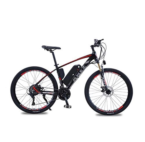 Bicicletas eléctrica : Adulto 27.5Inch Bicicleta de montaña eléctrica, batería de Litio de 48V aleación de Aluminio de la Bicicleta eléctrica, con Pantalla LCD / Bloqueo antirrobo / Herramienta / Fender, B