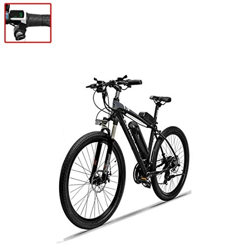 Bicicletas eléctrica : Adulto Bicicletas de 26 Pulgadas de montaña eléctrica, batería de Litio 36V10.4 aleación de Aluminio eléctrico Bicicleta asistida, C