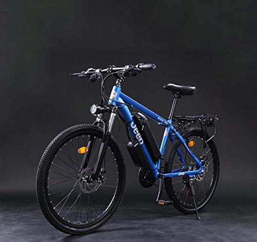 Bicicletas eléctrica : Adulto Bicicletas de 26 Pulgadas de montaña eléctrica, batería de Litio de 36V aleación de Aluminio de la Bicicleta eléctrica, la Pantalla LCD del Dispositivo antirrobo, C, 14AH