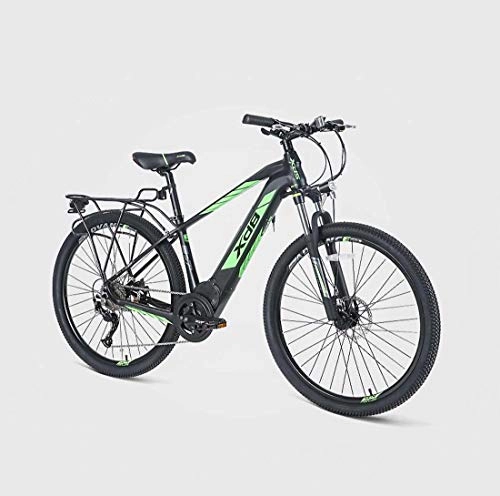 Bicicletas eléctrica : AISHFP 27, 5 Pulgadas eléctrico Adulto Bicicleta de montaña, la batería de Litio Pantalla LCD, de Alta Resistencia de aleación de Aluminio Marco de Nivel 9 de Velocidad Variable Bicicleta eléctrica, B