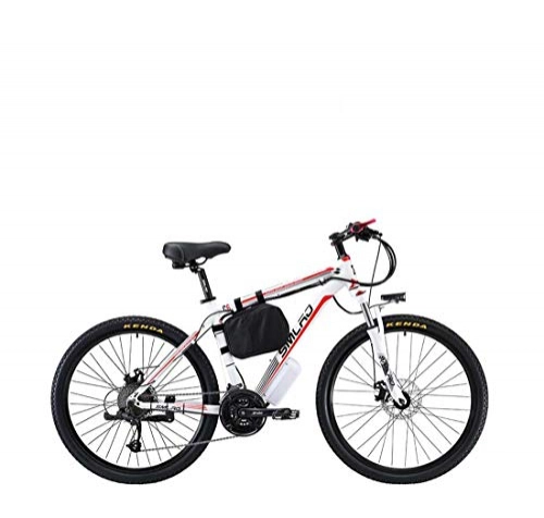 Bicicletas eléctrica : AISHFP Las Bicicletas de montaña de Adulto eléctricos, 500W 48V de la batería de Litio - Aluminio Marco de aleación de Bicicleta eléctrica, la Velocidad 27, A, 8AH