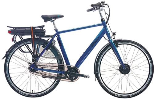 Bicicletas eléctrica : Amigo E-Vibe S2 – Bicicleta eléctrica para hombre – Bicicleta eléctrica de 28 pulgadas – Bicicleta para hombre con 7 velocidades Shimano – Adecuado a partir de 175 – 180 cm – Azul