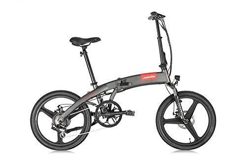 Bicicletas eléctrica : Apollo E-life Style Bici Plegable Smart 2S