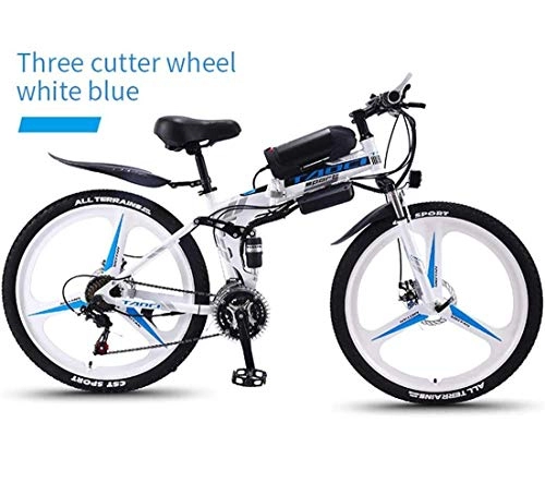 Bicicletas eléctrica : Art Jian Elctrica de Bicicletas de montaña, 350W 26 Pulgadas de Bici 36V mltiple Amortiguadores Adulto Bicicleta elctrica