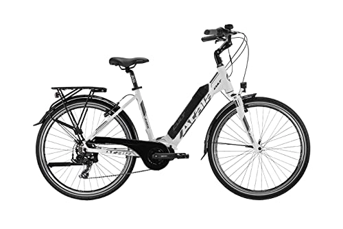 Bicicletas eléctrica : Atala 2022 E-bike CULT 6.2 26 inch 7V talla única 45 bicicleta eléctrica, blanca / antracita