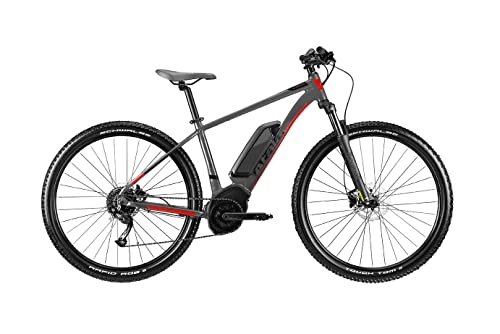 Bicicletas eléctrica : Atala - Bicicleta de montaña eléctrica EMTB Front Hardtail B-Cross A3.1, 9 V, motor AM80, color antracita / negro, tamaño 50 20 pulgadas (180-205 cm)