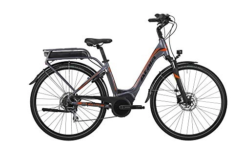 Bicicletas eléctrica : Atala - Bicicleta elctrica B-Easy SL Ltd, Modelo 2019, 28", 8 V, M.50, Motor Bosch, Color Antracita y Naranja