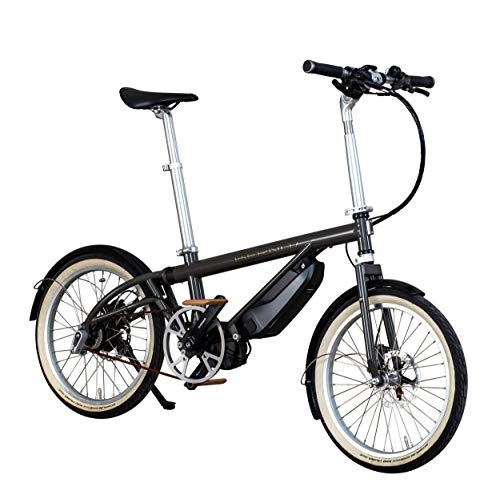 Bicicletas eléctrica : Bernds Bicicleta eléctrica compacta – Cambio Shimano de 8 velocidades – Bicicleta eléctrica City E-Bike de 20 pulgadas – Fabricado en Alemania