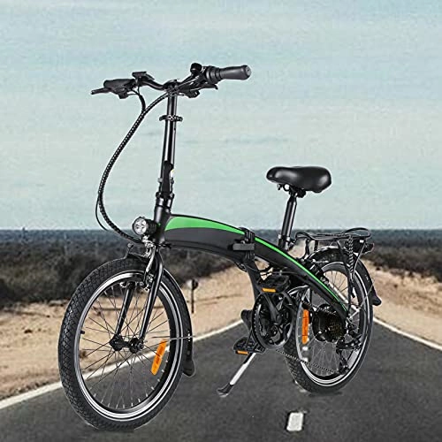 Bicicletas eléctrica : Bici electrica Plegable E-Bike Motor Potente de 250W 3 Modos de conducción Commuter E-Bike Batería de Iones de Litio Oculta de 7, 5AH