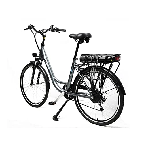 Bicicletas eléctrica : Bici Eléctrica de Mujer Weeling HB6 250W-36V-10, 4Ah (374Wh)- Rueda 26