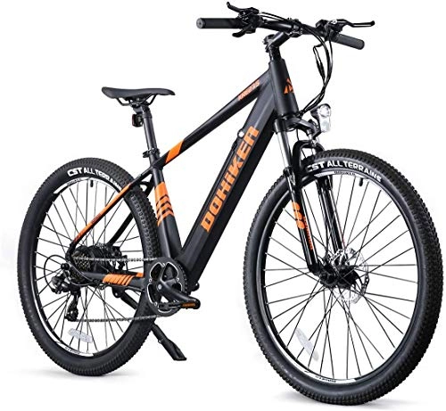 Bicicletas eléctrica : Bicicleta de de Asistencia Eléctrica de 27.5 Pulgadas, Bicicleta de Montaña para Adultos con Motor de 250W / 36V / 10AH / IP54 (Entrega Completa del Bicicleta, no Requiere instalación)