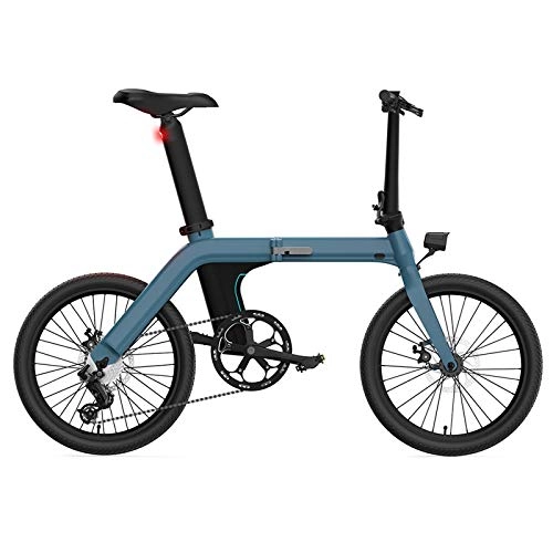 Bicicletas eléctrica : Bicicleta Ebike plegable de 11, 6 Ah 36 V 250 W 50 pulgadas, velocidad máxima de 25 km / h 80 km kilometraje, para adultos y jóvenes entretenimiento