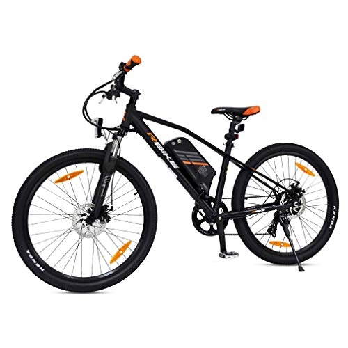 Bicicletas eléctrica : Bicicleta elctrica de 24 Pulgadas con Cuadro de aleacin de Aluminio Bicicleta elctrica de 240 vatios de 8.8Ah Batera Recargable con luz Delantera y Trasera LED