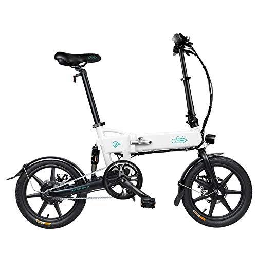 Bicicletas eléctrica : Bicicleta elctrica Plegable 250W Marco de Aluminio 36V 7.8Ah Batera de Gran Capacidad Adecuado para Ciclismo al Aire Libre Hombres y Mujeres Adultos y desplazamientos B