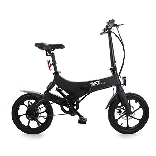 Bicicletas eléctrica : Bicicleta elctrica SXT Velox negra