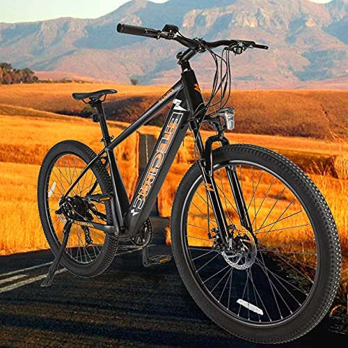 Bicicletas eléctrica : Bicicleta eléctrica Batería Extraíble 250 W Motor E-Bike MTB Pedal Assist con Instrumento LCD Central & Autonomía Buena