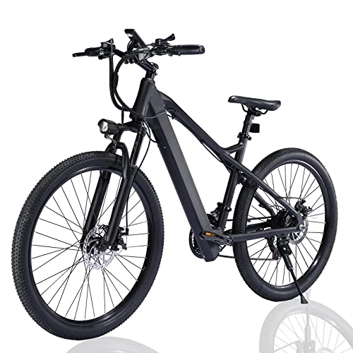 Bicicletas eléctrica : Bicicleta eléctrica BK7 de 26 pulgadas.