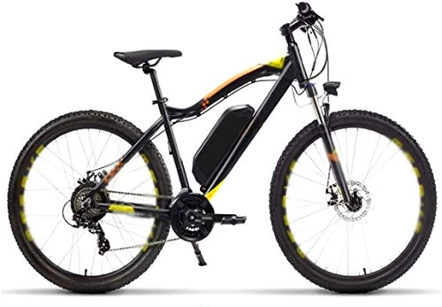 Bicicletas eléctrica : Bicicleta eléctrica de Nieve, Bicicleta eléctrica de 27.5 Pulgadas Bicicleta, 400W 48V 13A Bicicleta de montaña de Litio extraíble Bicicletas Adultas