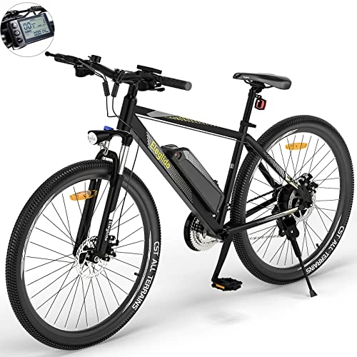 Bicicletas eléctrica : Bicicleta eléctrica Eleglide M1 Plus, 27.5'' Bici Eléctrica Bicicleta de montaña Adulto, Bicicleta montaña de ", e Bike MTB batería 36 V 12, 5 Ah, Shimano transmisión - 21 velocidades