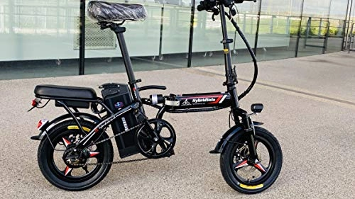 Bicicletas eléctrica : Bicicleta eléctrica eléctrica plegable con batería Li On – Rara 48v 250w modelo único