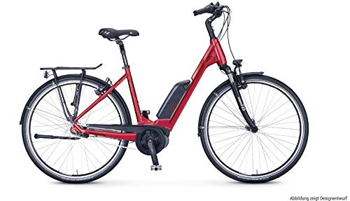 Bicicletas eléctrica : Bicicleta eléctrica Kreidler Vitality Eco 3 Shimano Nexus 7-G RT Bosch City 2020 (28" Wave 45 cm, color rojo brillante)
