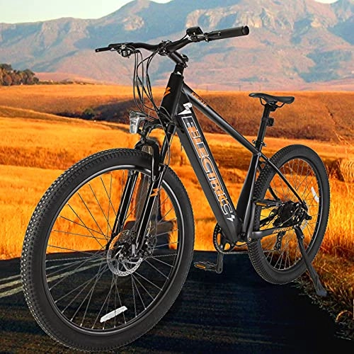 Bicicletas eléctrica : Bicicleta eléctrica Mountain Bike de 27, 5 Pulgadas Batería Litio 36V 10Ah Bicicleta eléctrica Inteligente Urbana Trekking