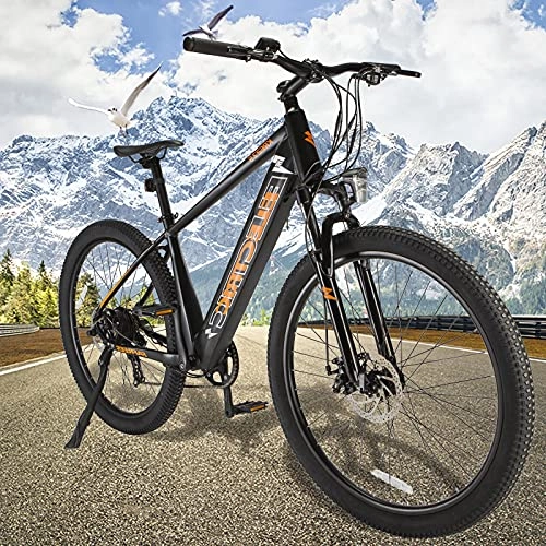 Bicicletas eléctrica : Bicicleta Eléctrica para Adultos Mountain Bike de 27, 5 Pulgadas 250 W Motor Bicicleta Eléctrica Urbana Amigo Fiable para Explorar