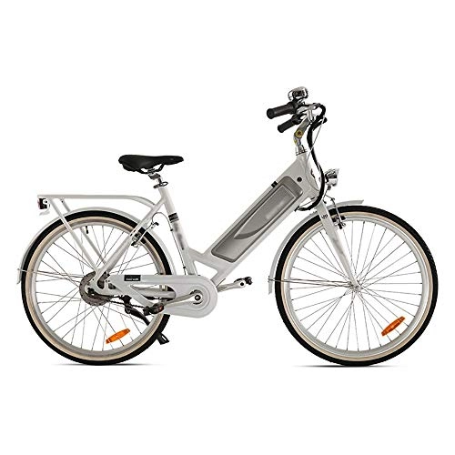 Bicicletas eléctrica : Bicicleta Eléctrica Plegable, 26'' 48V7.5Ah Batería de Litio, Motor de Engranaje Sin Escobillas 350w, Marco Todoterreno 6061T de Aleación de Aluminio de Aviación