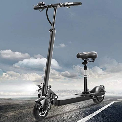 Bicicletas eléctrica : Bicicleta Eléctrica Plegable Adulto Vespa con los desplazamientos del asiento Velocidad máxima 50 km / H, máxima 60 km de carrera a Distancia mini coche de batería con carga del teléfono USB Bicicleta