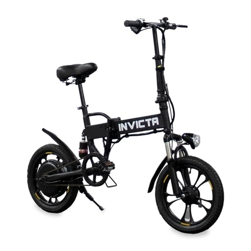 Bicicletas eléctrica : Bicicleta Eléctrica Plegable Invicta Coky. Potencia 250W. Doble Suspension. Velocidad 25 km / h. Autonomia hasta 35 km. Rueda 16
