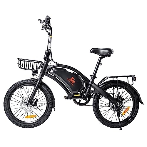 Bicicletas eléctrica : Bicicleta Eléctrica Plegable, Kukirin V1 Pro 20 Pulgadas Portátil Bicicleta Eléctrica, Inteligente E-Bike con Asistencia de Pedal, 3 Modos de Conducción, Altura Ajustable, Portátil Compacta