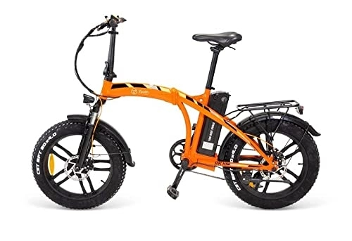 Bicicletas eléctrica : Bicicleta eléctrica, Youin You-Ride Dubai, Plegable, Ruedas Fat de 20x4.0, autonomía hasta 45 kilómetros, Cambio de Marchas Shimano.