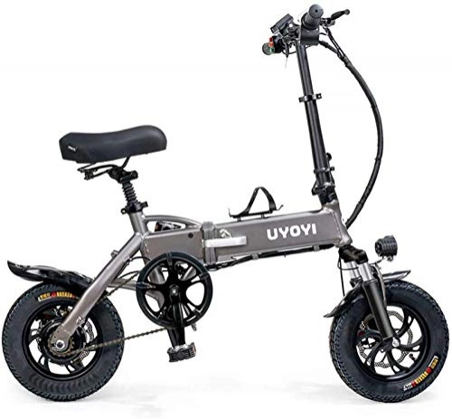Bicicletas eléctrica : Bicicletas, Bicicleta eléctrica plegable para adultos Bicicleta eléctrica / Bicicleta de viaje Bicicleta de aleación de aluminio de 250 W con 3 modos de conducción para desplazamientos por la ciudad C