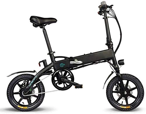Bicicletas eléctrica : Bicicletas eléctricas adultos, Motor 250 W, velocidad máxima de 25 km / h, batería de 36 V y 7.8AH, neumáticos de 16 pulgadas Bicicleta eléctrica de cercanías plegable para adultos y adolescentes