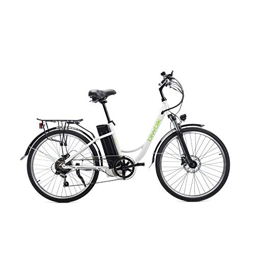 Bicicletas eléctrica : BIWBIK Bicicleta ELECTRICA Sunray (Blanco)