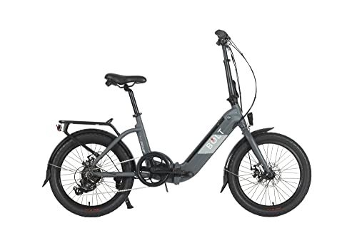 Bicicletas eléctrica : Bolt EOS Bicicleta eléctrica Plegable, Adultos Unisex, Negro, Talla úncia