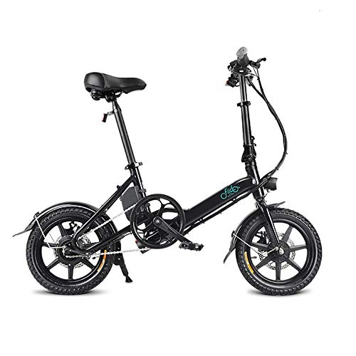 Bicicletas eléctrica : Braveking Bicicleta Electricas Plegables, Bicicleta Eléctrica Plegable Portátil con Pantalla LED Batería De Iones De Litio (36V 250W 7.8AH) Motor Sin Escobillas, Modo De Asistencia 40-50Km, Negro