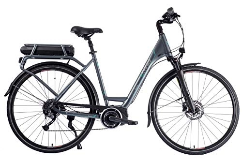 Bicicletas eléctrica : Brinke Bicicleta Elctrica Elysee 2 Alivio (Gris, M)