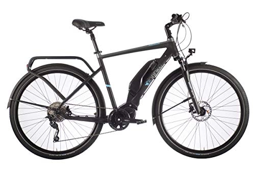 Bicicletas eléctrica : Brinke Bicicleta elctrica Rushmore EVO DEORE Sport (Negro, L)
