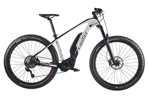 Bicicletas eléctrica : Brinke Bicicleta eléctrica X1R (Blanco, S)