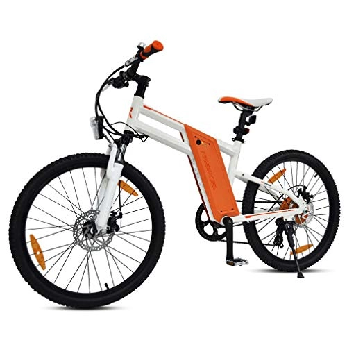Bicicletas eléctrica : Burrby Motor elctrico de 24 Pulgadas con Cuadro de aleacin de Aluminio e-Bike 240W de 6.6Ah batera