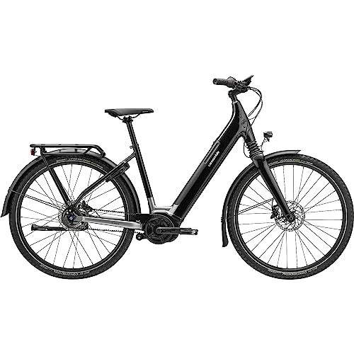 Bicicletas eléctrica : Cannondale Mavaro Neo 3 Low StepThru - Negro, Talla M