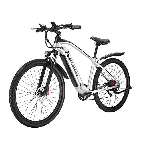 Bicicletas eléctrica : CANTAKEL Bicicleta EléCtrica para Adulto, Off-Road Bike Neumáticos de 29 Pulgadas con Batería de Iones de Litio Extraíblede 48V 19AH y Transmisión Shimano Professional de 7 Velocidades