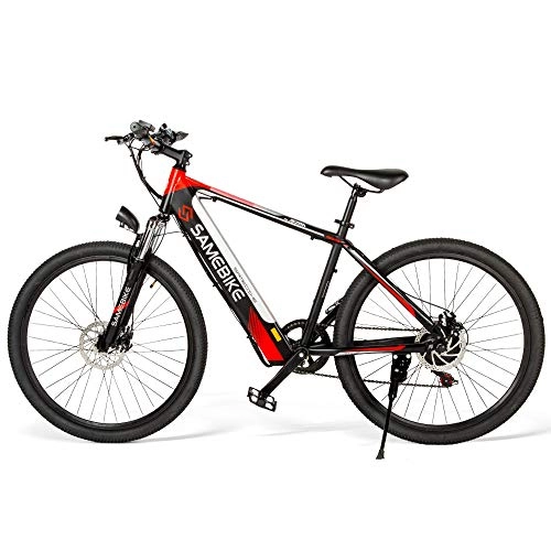 Bicicletas eléctrica : Carsparadisezone Bicicleta Eléctrica 250W 26 Pulgadas para Hombres Mujeres / Bicicleta de Montaña / e-Bike 36V 8AH Batería de Litio Shimano 7 Velocidades Frenos de Disco 3 Modos [EU Stock]