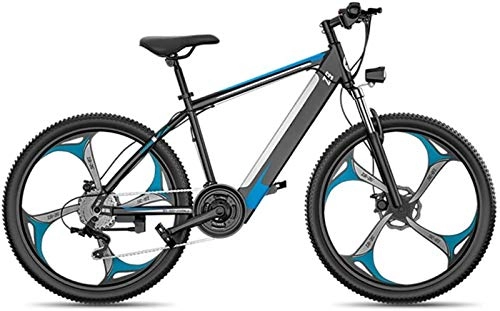 Bicicletas eléctrica : Casual For adultos bicicleta eléctrica, bicicleta de montaña eléctrica con neumáticos de 26 pulgadas a partir de grasas, motorizado de 400 W, Montaña bicicleta eléctrica unisex de aleación de aluminio