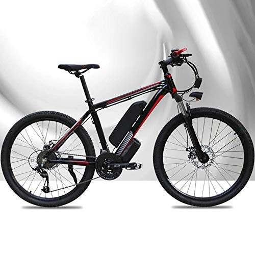 Bicicletas eléctrica : Chicstyleme Bicicletas Electricas Plegables Ligeras Bicicleta Eléctrica Ciudad / Montaña con Batería de Litio Desmontable Aleación de Aluminio, con Alta Potencia de 350 Vatios, 26”, 48 V, 15AH