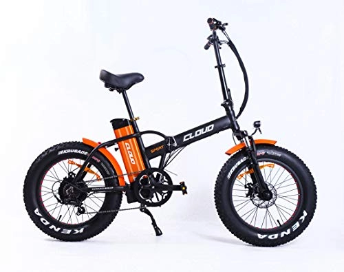 Bicicletas eléctrica : Cloud Bicicleta elétrica de montaña | Rueda Gorda | Plegable 250w | 60 km autonomia