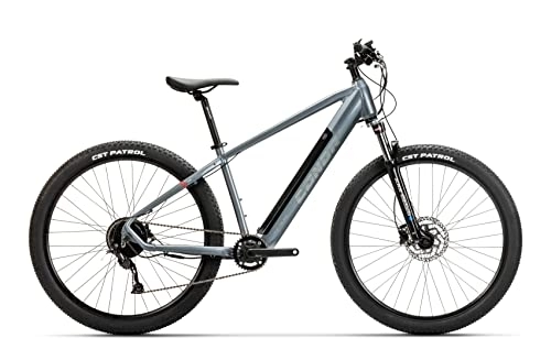 Bicicletas eléctrica : Conor Java Bicicleta, Adultos Unisex, Gris, Extra Grande