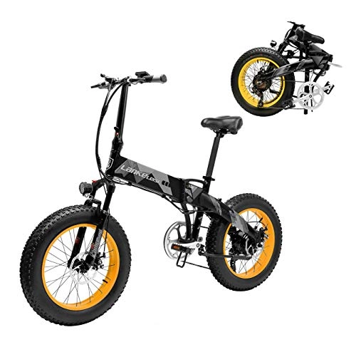 Bicicletas eléctrica : Coolautoparts Bicicletas Eléctricas de Montaña Plegable con Ruedas Anchas de 4 x 26 Pulgadas Motor de 1000W Aluminio Bicicleta de Playa Nieve para Adultos [EU Stock]